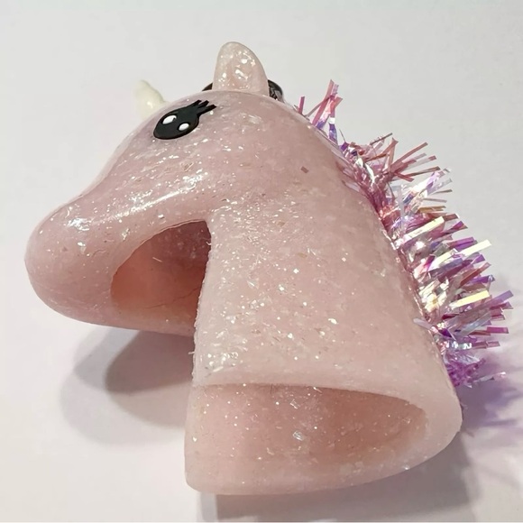 Bath & Body Works Unicorn Pocket BAC Holder Clip Sani Sleeve Gel Case No Light - Picture 7 of 13